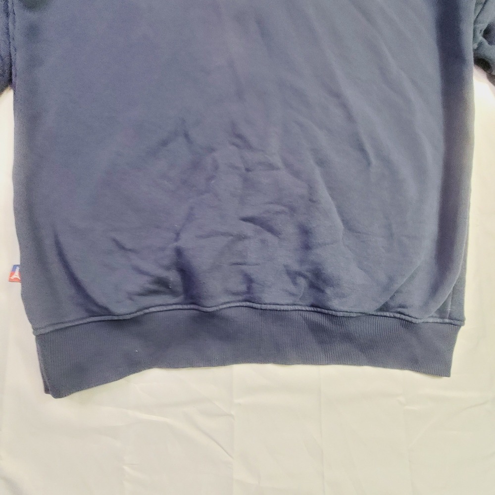 Air De Paris Men's XL Full Zip Hoodie Navy Blue Zipper Paris Shield Logo Q43 - Picture 12 of 15